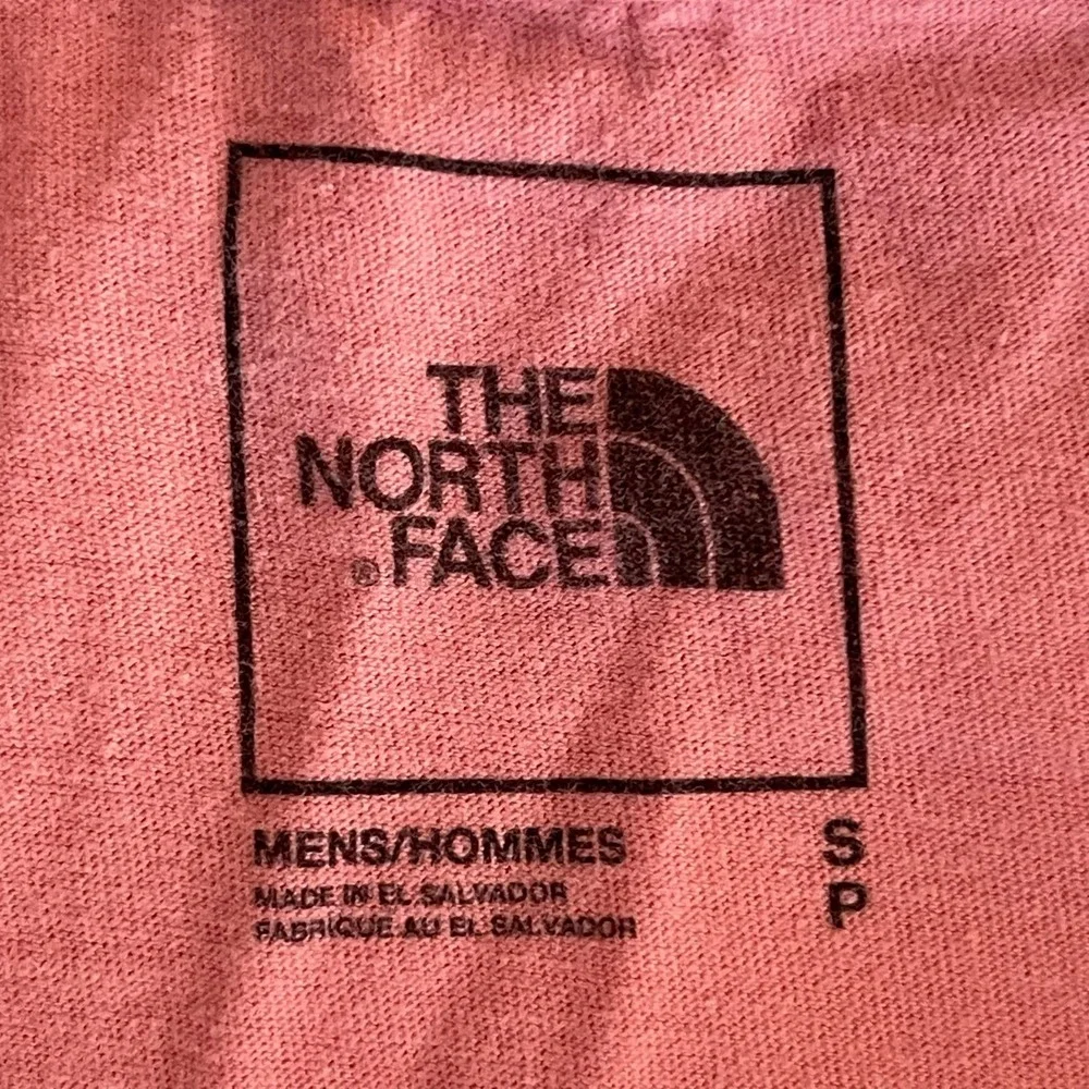 The North Face Men's Rose‎ Pink  Box Logo Short Sleeve Graphic T-Shirt Size S